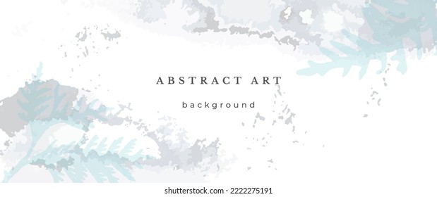Fondo del vector de color de agua azul. Diseño Resumen de Bodas. Estilo Mínimo Invierno. Textura acuarela. Tonos Fríos Pastel. Art For Invitation Cards Holiday Winter Season. Nochebuena de cubierta moderna.