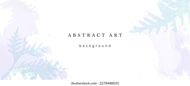 Fondo del vector de color de agua azul. Diseño Resumen de Bodas. Estilo Mínimo Invierno. Textura acuarela. Tonos Fríos Pastel. Art For Invitation Cards Holiday Winter Season. Nochebuena de cubierta moderna.