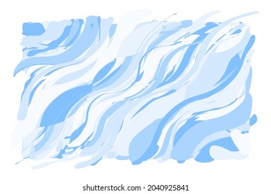 Blue Wave abstract art background shape vector design. picture