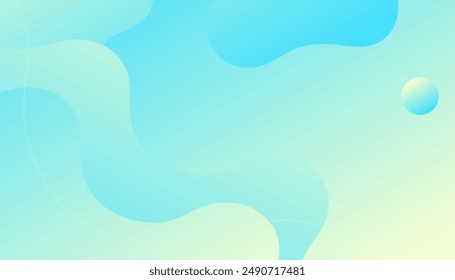 Fondo abstracto de la onda azul. Ilustración creativa para póster, Web, aterrizaje, cubierta, saludo, EPS 10