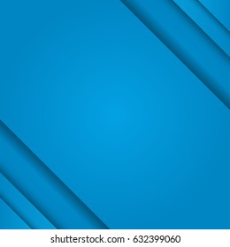 BLUE wave abstract background for design. Vector.