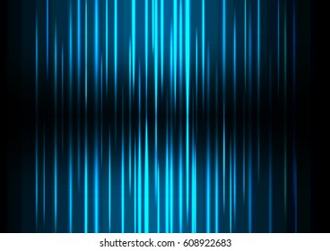 blue wave abstract background, digital technology data backdrop, music wave, sound wave, vector illustration