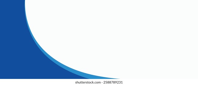 Blue Wave Abstract Background. EPS10