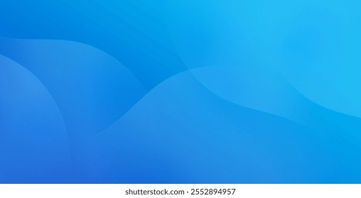 Abstrakter Hintergrund mit blauer Welle und Farbverlauf. Ideal für moderne Designprojekte, Poster, Websites und digitale Layouts.
