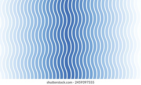 Blue wave abstract background with gradient for backdrop or presentation