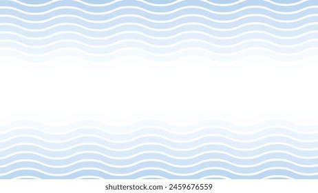 Blue wave abstract background with gradient for backdrop or presentation