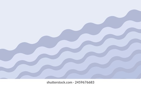 Blue wave abstract background with gradient for backdrop or presentation