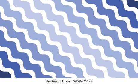 Blue wave abstract background with gradient for backdrop or presentation