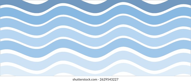 Blue wave abstract background with gradient for backdrop or presentation