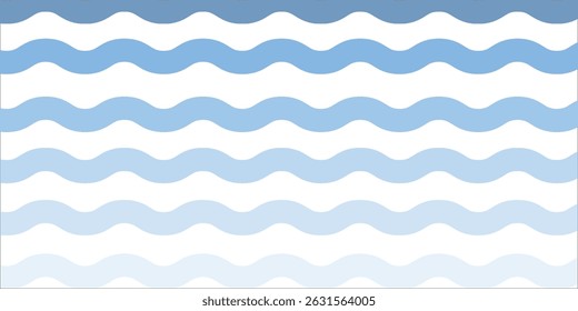 Plano de fundo abstrato de onda azul com gradiente para plano de fundo ou apresentação