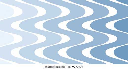 Blue wave abstract background with gradient for backdrop or presentation