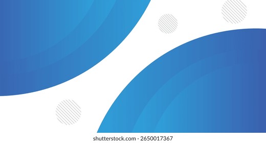 Blue wave abstract background. Liquid color background design. Fluid gradient shapes composition. Futuristic design for posters, banner, web header, presentation design and much more