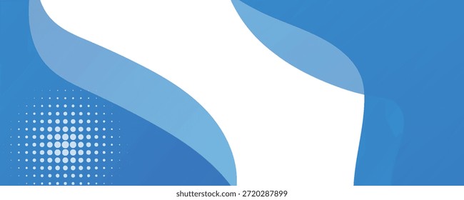 Blue wave abstract background. Liquid color background design. Fluid gradient shapes composition. Futuristic design for posters, banner, web header, presentation design and much more