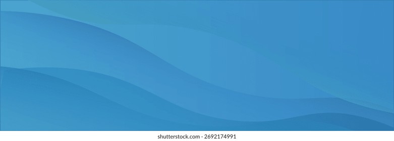 Fondo Abstractas de la onda azul con las líneas suaves del degradado para la tecnología, el negocio o el Fondo de pantalla EPS10
