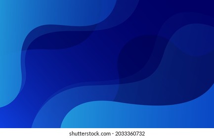 Blue wave abstract background. Vector illustration