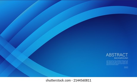 Fondo abstracto de onda azul, vector de onda, Textura mínima, fondo web, diseño de cubierta azul, plantilla de volante, banner, portada de libro, fondo de decoración. vector