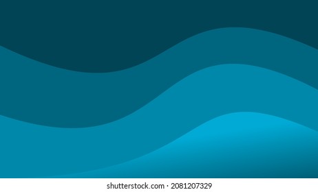Blue wave abstract background for website , landing page or wallpaper