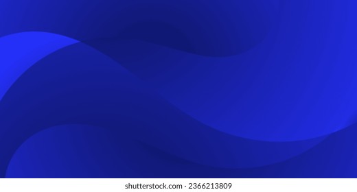 blue wave abstract gradient background