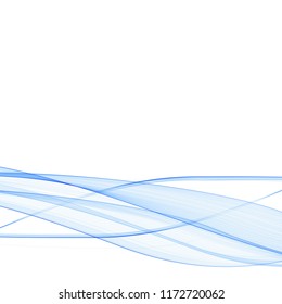 blue Wave. Abstract image