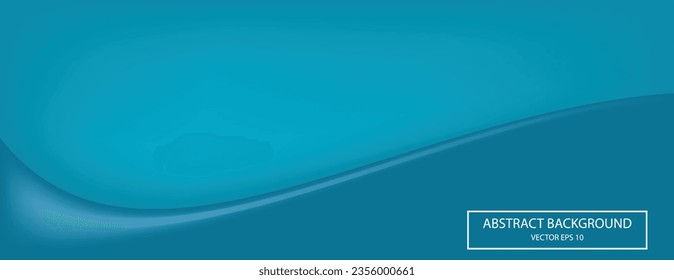 blue wave abstract vector background Fluid gradient Creative illustration for poster, web, landing, page, cover, ad, greeting, card, promotion. Eps 10 vector.