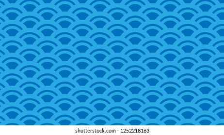 Blue Wave Art of Japan