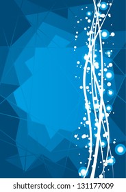 blue wave background