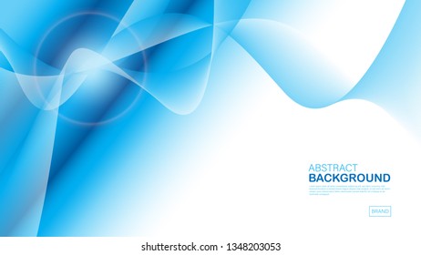 Blue wave background, abstract texture, cover design, Geometric vector, graphic, Minimal, flyer template, banner, web page, book cover, advertisement, printing template, decoration wallpaper.