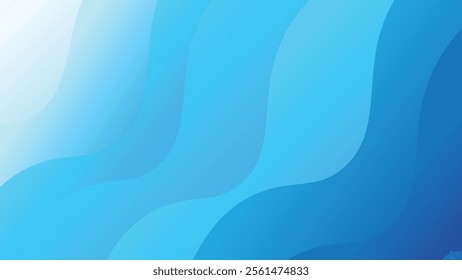 Blue wave background abstract.Sea waves layered vector background illustration and sea beach vector illustration.