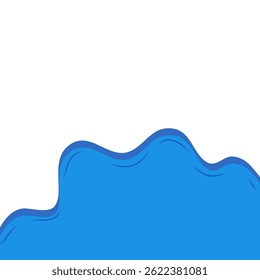 Fundo de onda azul, onda abstrato