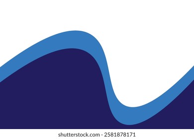 blue wave background aesthetic eps 10