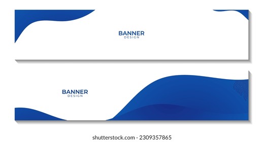 blue wave background with blank space
