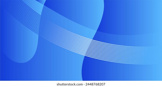 blue wave background with glowing lines