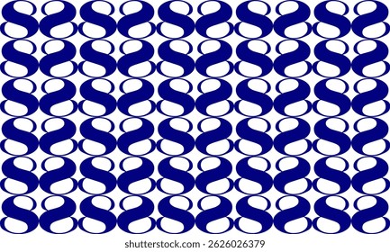 imagem de vetor de ilustração de plano de fundo de onda azul, curva linha de coluna vertical tira padrão de tecido tradicional tailandês chinês, cápsula de bolha, linha azul