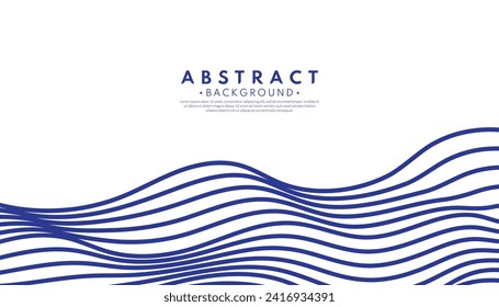 Blue wave background, A mesmerizing vector illustration featuring abstract waves, water-inspired curves, and vibrant shades, perfect for business cards, banners, and artistic templates. Japanese style