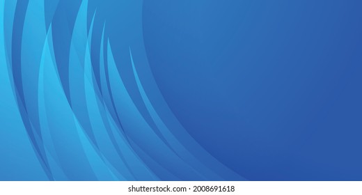 Fondo de onda azul con concepto corporativo moderno para banner, diseño de presentación, tarjeta de visita y más