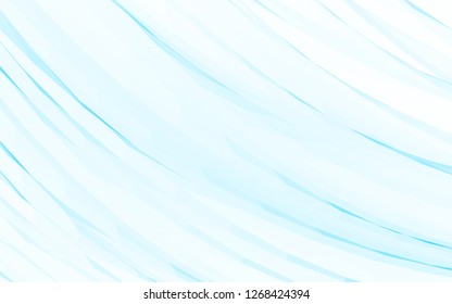 Blue wave background soft clean vector