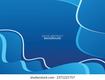 Blaue Hintergrund-Vorlage