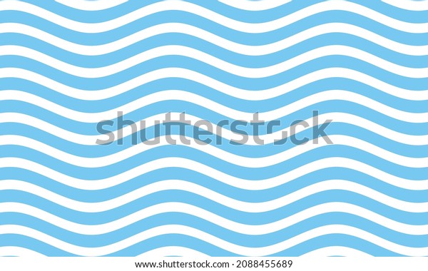 Blue wave background
with thick lines