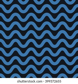 Blue wave background. Vector illustration