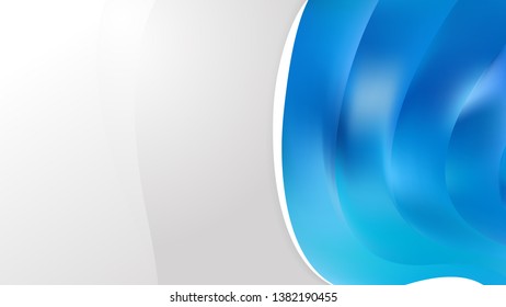 Blue Wave Business Background Graphic