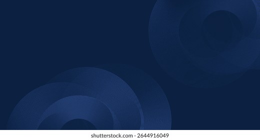 Blue wave curve abstract presentation background. Luxury paper cut background. modern good simple nice