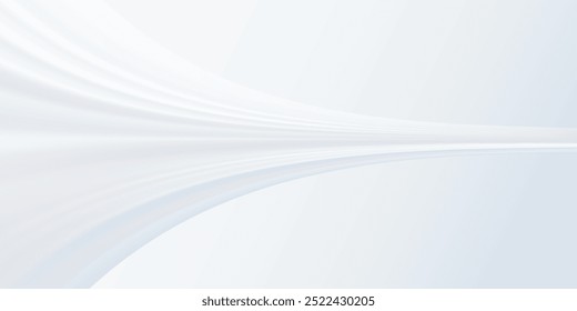 Linhas curvas de onda azul para apresentações, ilustração de artigos e publicações sobre tendências e inovações tecnológicas, capas de revistas tecnológicas