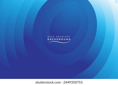 blue wave gradient abstract background