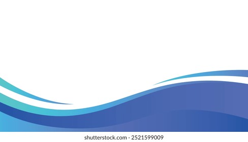 Blue wave gradient background with dark blue and gold yellow color for company bussiness corporation banner advertisment presentation promotion marketing needs