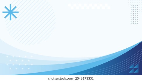 Blue wave gradient background with dark blue and gold yellow color for company bussiness corporation banner advertisement presentation promotion marketing needs
