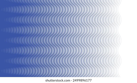 Blue wave line pattern abstract background for backdrop or presentation