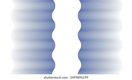 Blue wave line pattern abstract background for backdrop or presentation