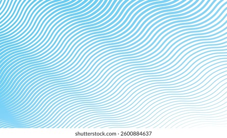Blue wave line pattern abstract background for backdrop or fabric style