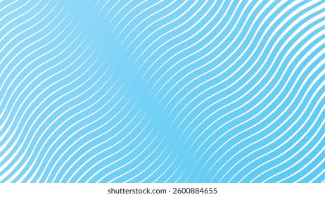 Blue wave line pattern abstract background for backdrop or fabric style