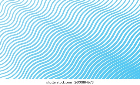 Blue wave line pattern abstract background for backdrop or fabric style